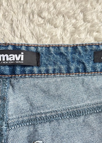 Mavi Rahat Kesim erkek Jean - Görsel 6