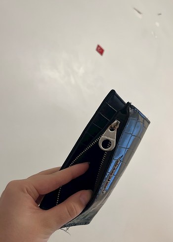 stradivarius deri cüzdan - Görsel 5