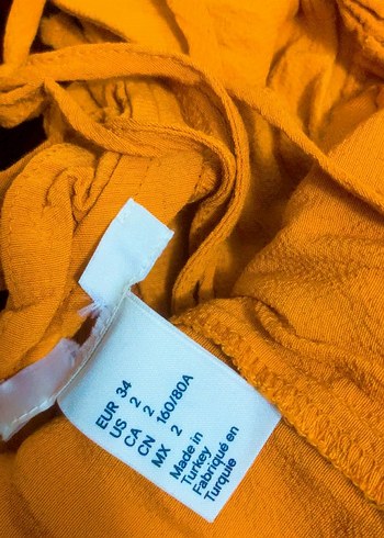 Sarı Bohem Uzun Askılı Elbise - Görsel 2