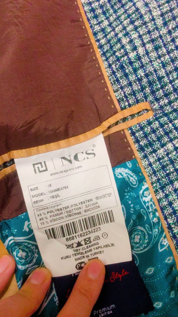 Mavi Kadın Düğmeli Blazer Ceket - Görsel 3