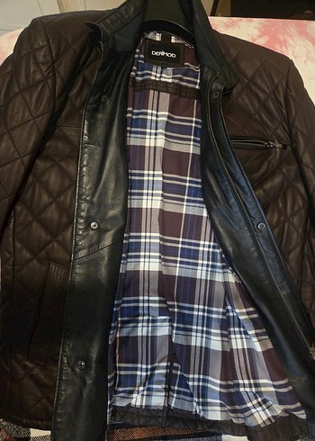 Derimod Erkek Kahverengi L beden hiç giyilmedi - Görsel 3