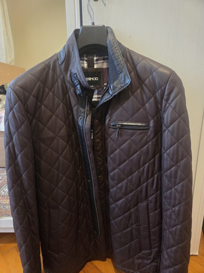 Derimod Erkek Kahverengi L beden hiç giyilmedi - Görsel 2