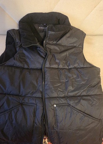 Siyah Fermuarlı Erkek Yelek - Görsel 3