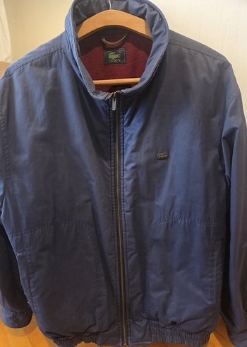 Lacivert Erkek Fermuarlı lacoste mont - Görsel 3