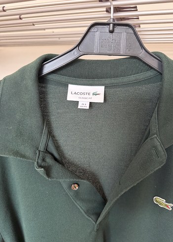 Lacoste Erkek Koyu Yeşil Uzun Kollu Polo - Görsel 3