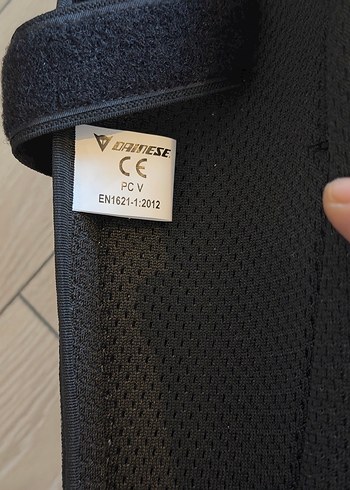 Dainese Deri Motosiklet Dizlikleri Siyah - Görsel 2