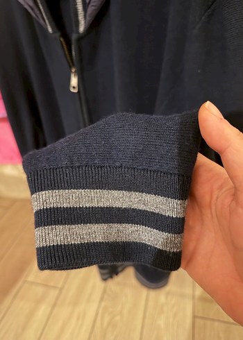 VAKKO Kapüşonlu Erkek Fermuarlı Hırka - Görsel 4