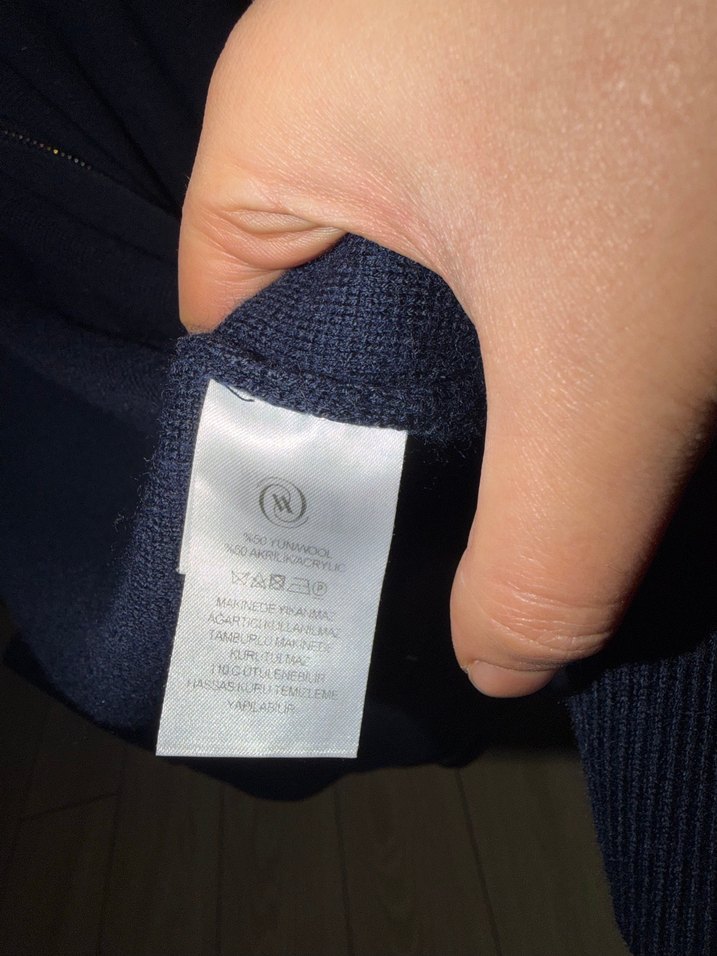 VAKKO Kapüşonlu Erkek Fermuarlı Hırka - Görsel 5