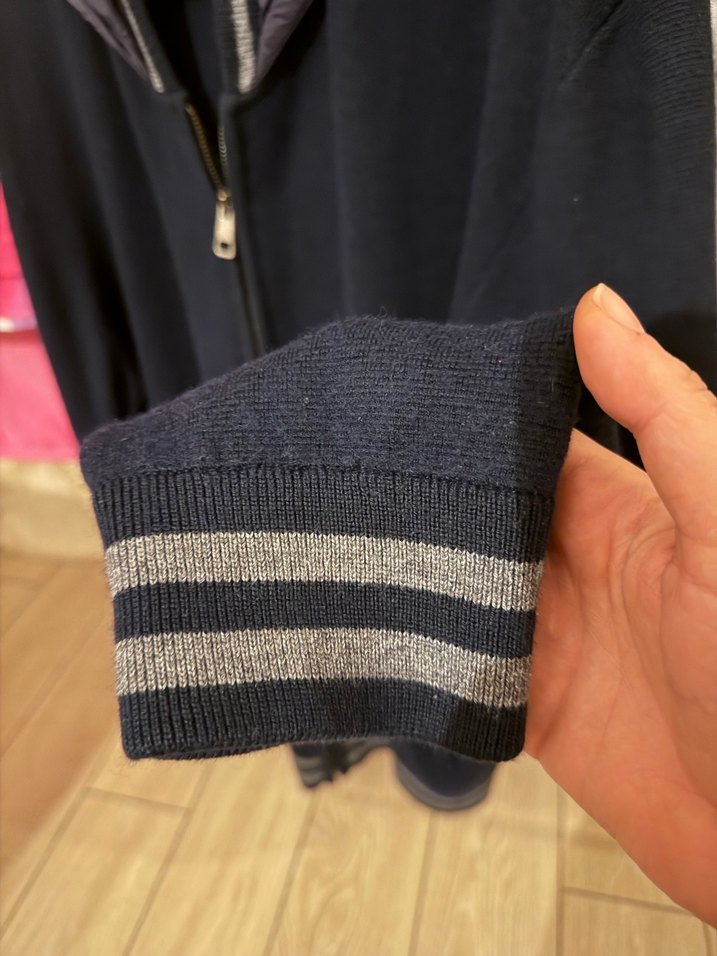 VAKKO Kapüşonlu Erkek Fermuarlı Hırka - Görsel 4