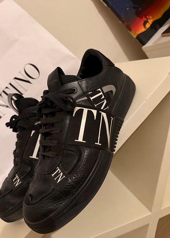 Siyah Valentino Tokalı Erkek Spor Ayakkabı - Görsel 2