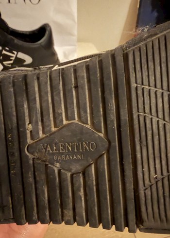 Siyah Valentino Tokalı Erkek Spor Ayakkabı - Görsel 3