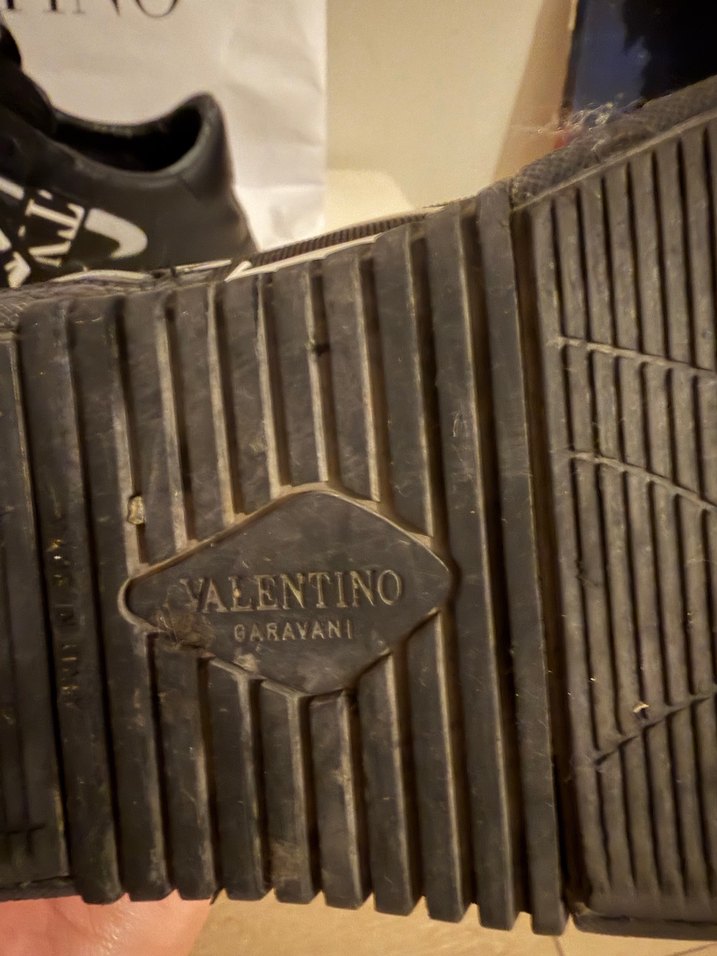 Siyah Valentino Tokalı Erkek Spor Ayakkabı - Görsel 3