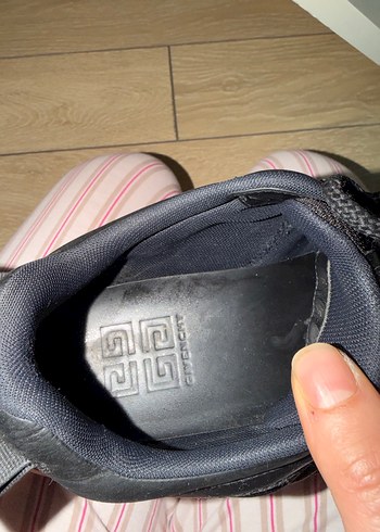 Siyah Givenchy Erkek Snaker - Görsel 5