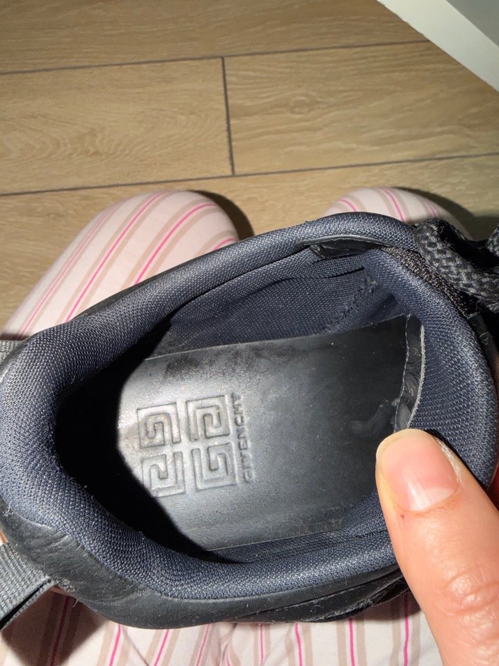 Siyah Givenchy Erkek Snaker - Görsel 5