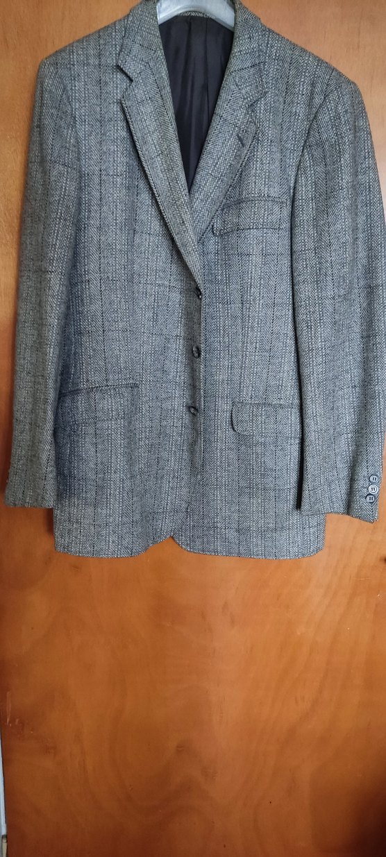 Gri Erkek Düğmeli Regular Fit Takım Elbise - Görsel 2