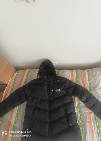 Siyah Fermuarlı Erkek Mont, Yüksek Yaka, Kapüşonlu - Görsel 3