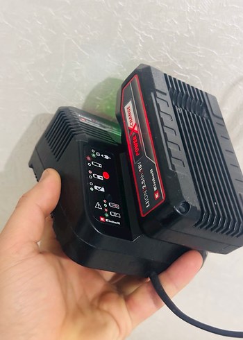 Einhell 2.5 Ah batarya ve 3A şarj cihazı - Görsel 2