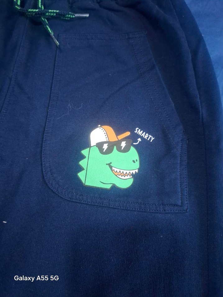 Erkek Çocuk Lacivert Fermuarlı Eşofman Altı - Görsel 2