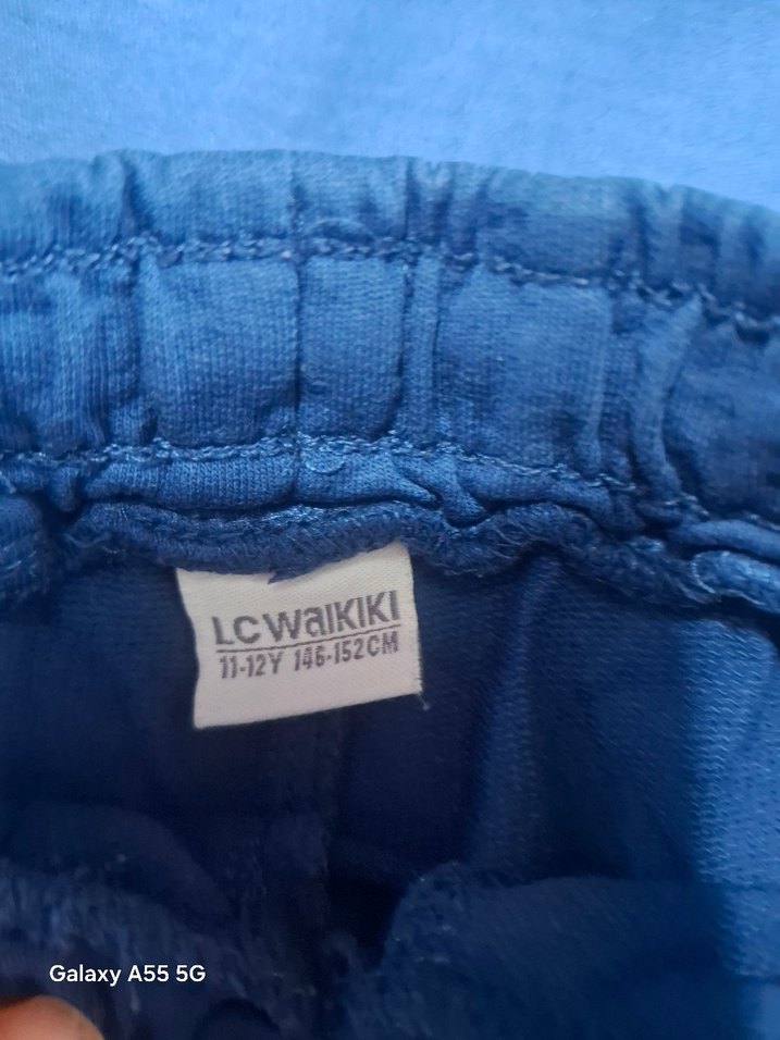 Rahat Kesim Mavi Baskılı Erkek Şort - Görsel 3