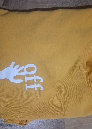 Sarı Oversize Erkek Sweatshirt 12.13 yaş için - Görsel 4