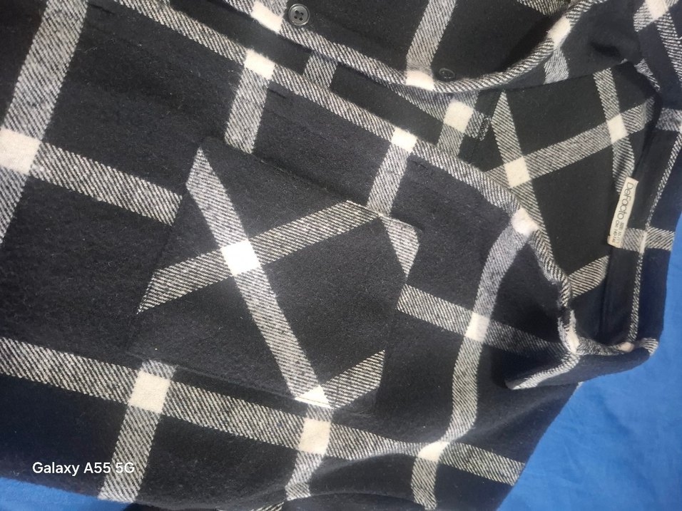 Erkek cocuk 11.12.yas Kareli Uzun Kollu Gömlek kışlık oduncu - Görsel 2