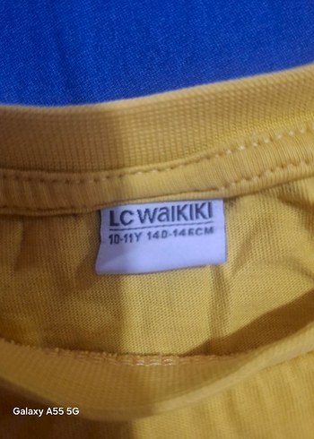 Sarı Baskılı Erkek Sweatshirt - Görsel 2