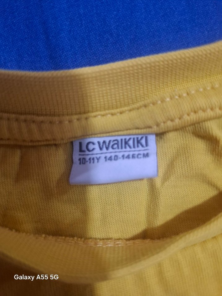 Sarı Baskılı Erkek Sweatshirt - Görsel 2