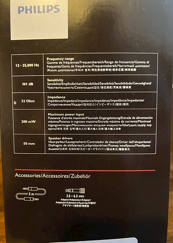 Philips SHP9500 Studio Kulaklık - Görsel 3