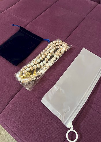 99lu Havlit Taş Bayan Tesbih - Görsel 6