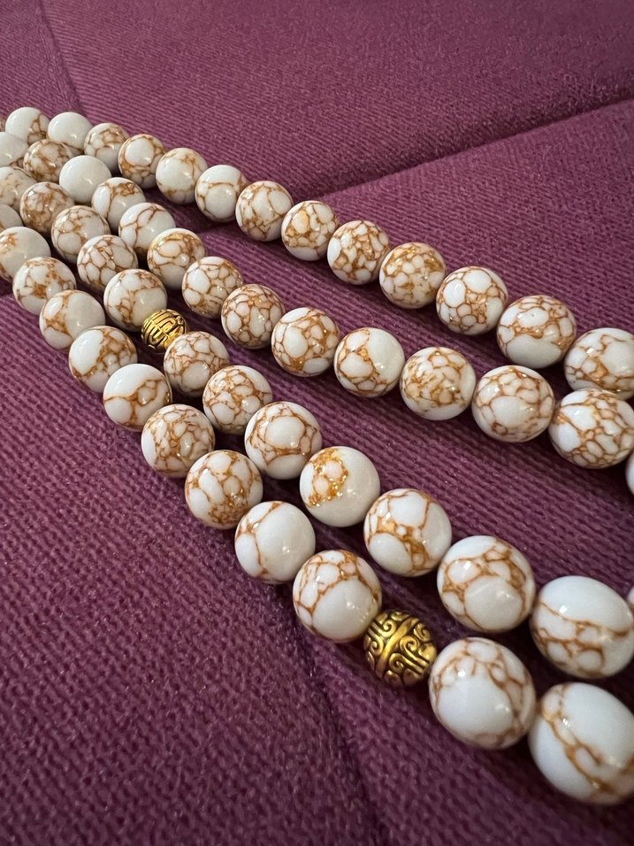 99lu Havlit Taş Bayan Tesbih - Görsel 4