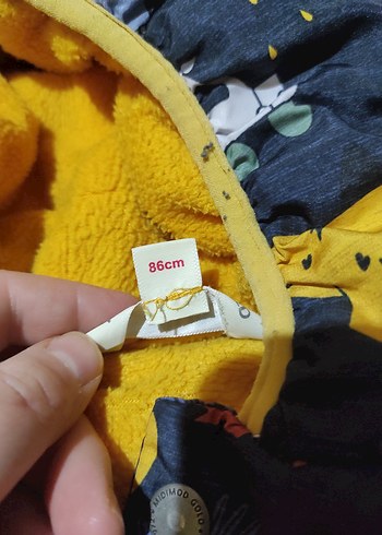 Desenli Bebek Kayak Tulumu Fermuarlı - Görsel 5