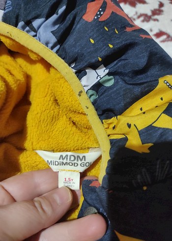 Desenli Bebek Kayak Tulumu Fermuarlı - Görsel 6