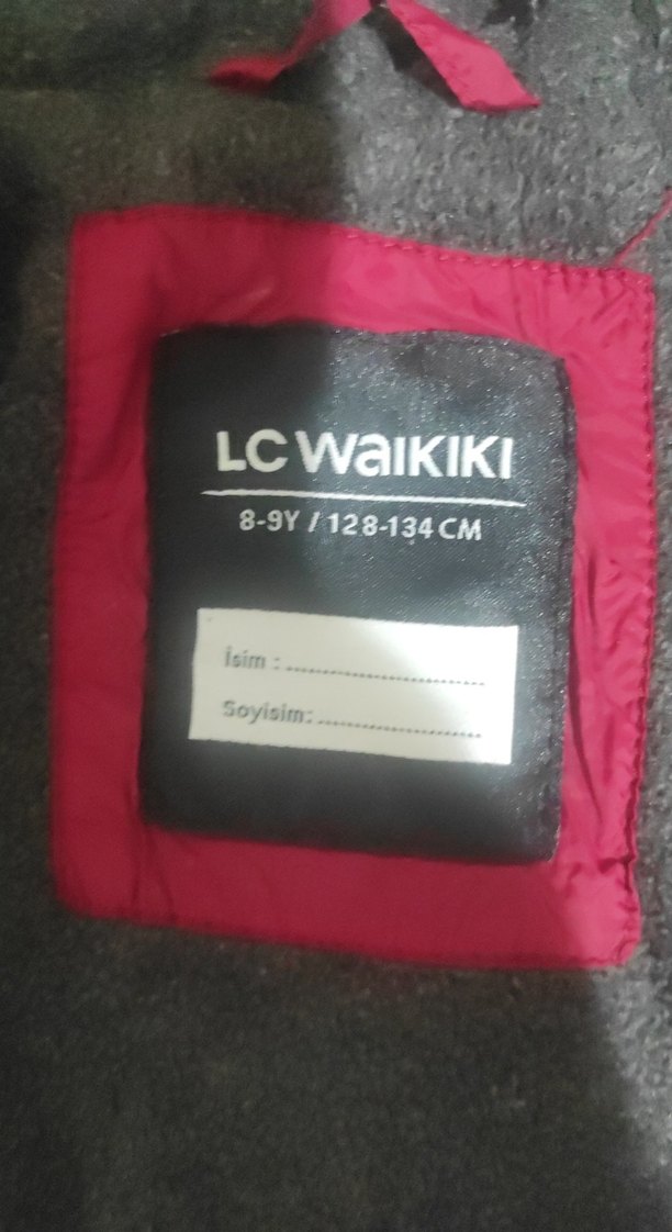 Bordo Kapüşonlu Fermuarlı çocuk Kış Ceketi - Görsel 3