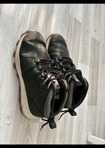 Siyah Timberland Bağcıklı Erkek Outdoor Bot - Görsel 4