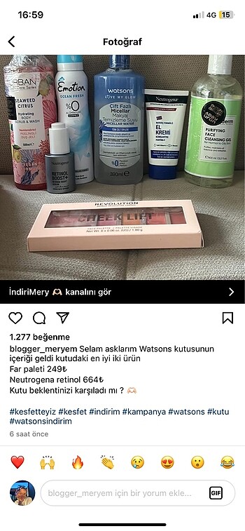 watsons mart sürpriz kutu