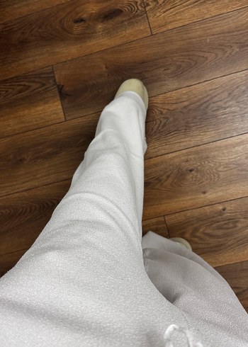 Bej Midi Kadın Rahat Kesim Eşofman - Görsel 3