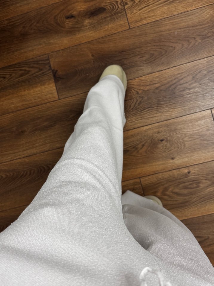 Bej Midi Kadın Rahat Kesim Eşofman - Görsel 3