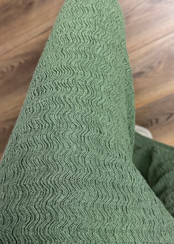 Kadın Kolsuz Haki Jumpsuit - Görsel 6