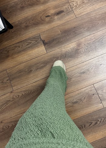 Kadın Kolsuz Haki Jumpsuit - Görsel 5