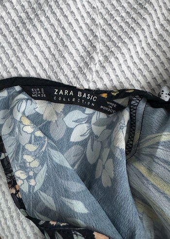 Siyah Desenli V Yakalı Midi Tulum - Görsel 8