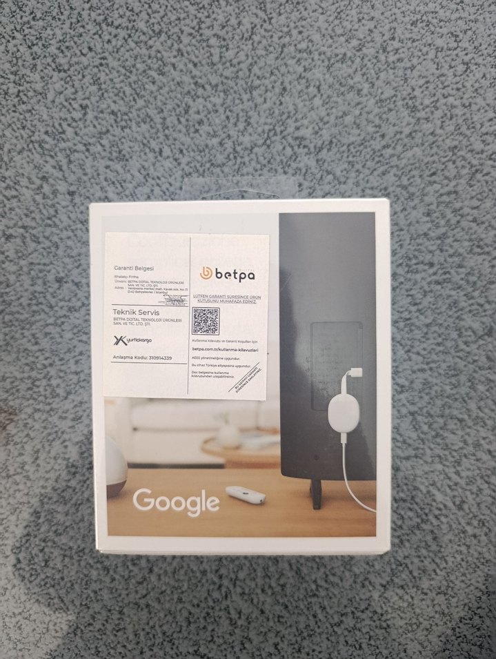 Google Chromecast 4K Akıllı TV Cihazı - Görsel 2