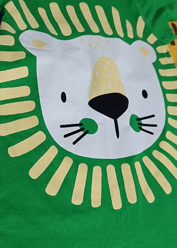 Renkli Aslan Baskılı Çocuk Tulumları(3'lü) - Görsel 4