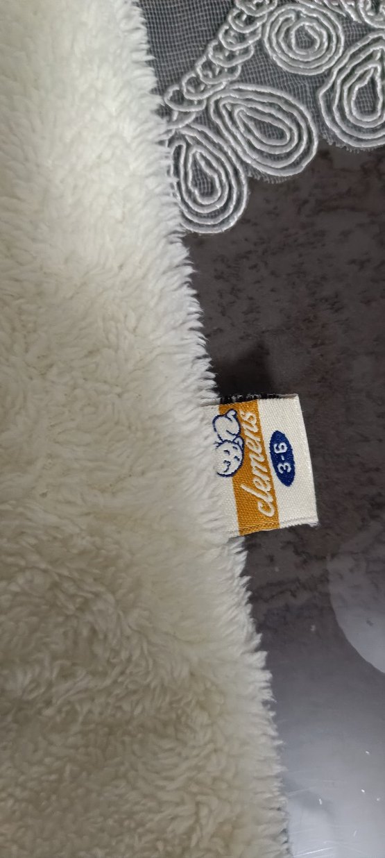 Bebek Erkek Beyaz Kürklü Tulum - Görsel 4