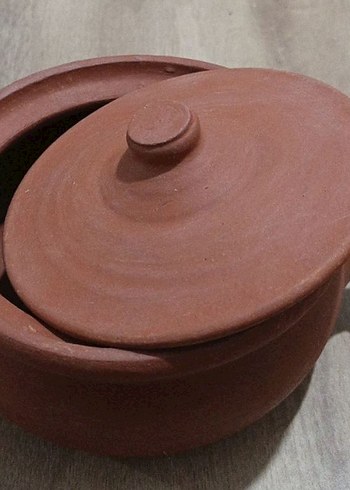 TOPRAK GÜVEÇ TENCERESİ ORTA BOY - Görsel 3