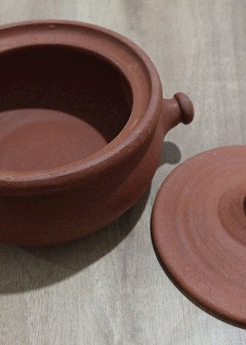 TOPRAK GÜVEÇ TENCERESİ ORTA BOY - Görsel 2