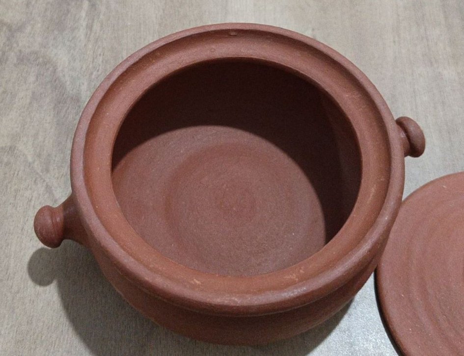 TOPRAK GÜVEÇ TENCERESİ ORTA BOY - Görsel 5