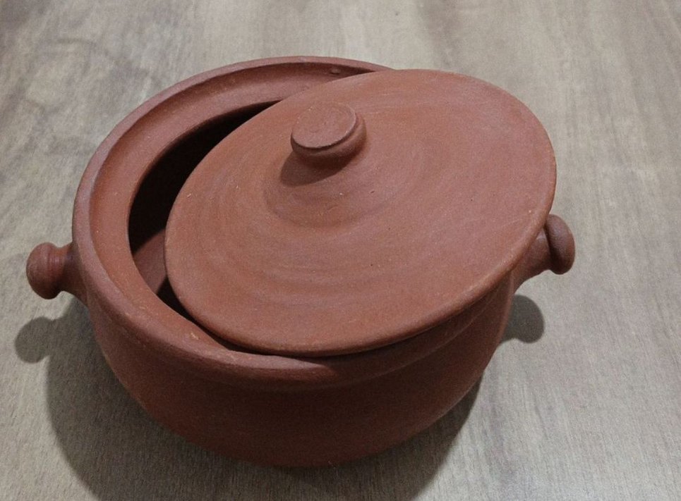 TOPRAK GÜVEÇ TENCERESİ ORTA BOY - Görsel 3