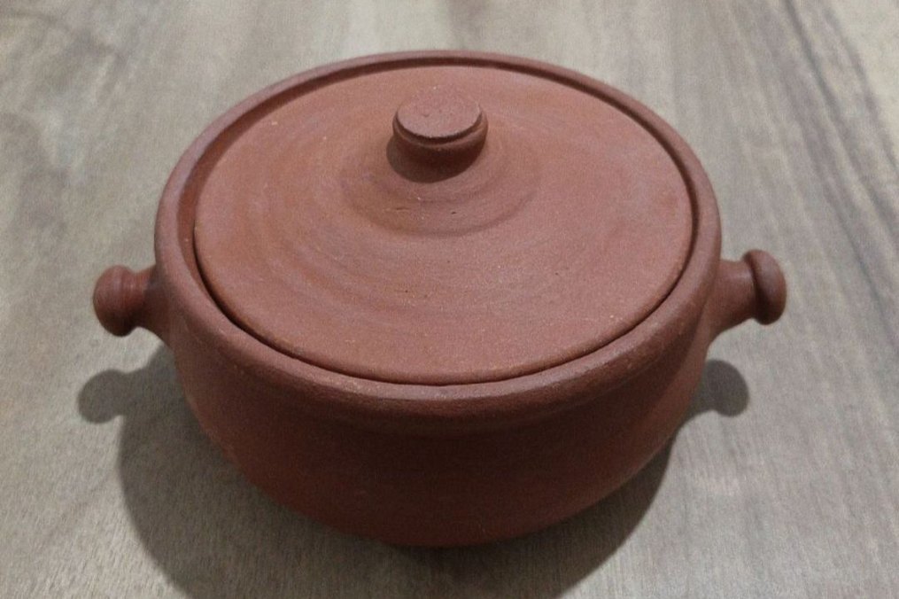 TOPRAK GÜVEÇ TENCERESİ ORTA BOY - Görsel 4