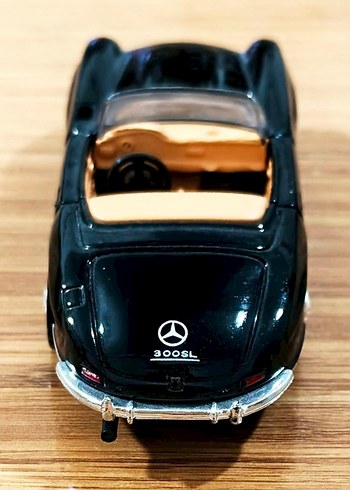 1 43 MERCEDES BENZ 300SL ROADSTER 1957 - Görsel 3