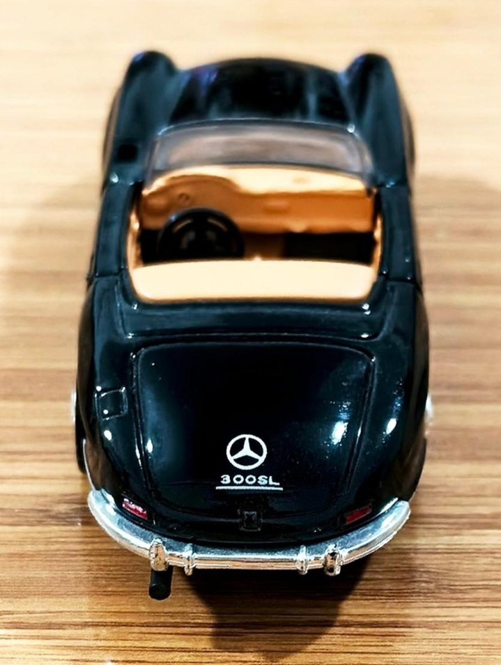 1 43 MERCEDES BENZ 300SL ROADSTER 1957 - Görsel 3